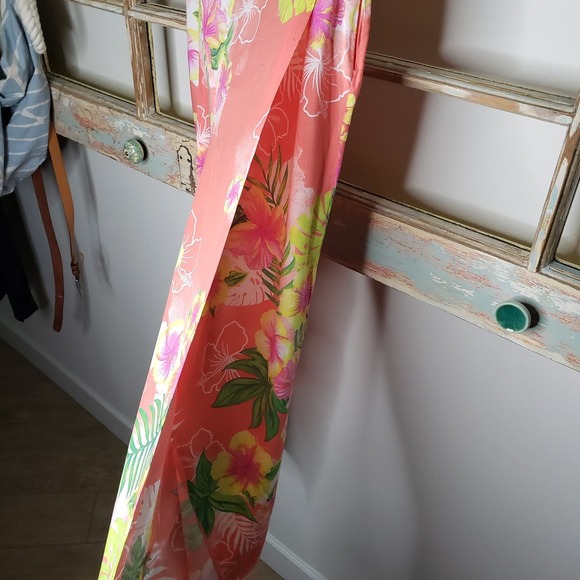 Casual Brazilian made Hawaiian wrap pants size 40 / US size 6 - Picture 6 of 10